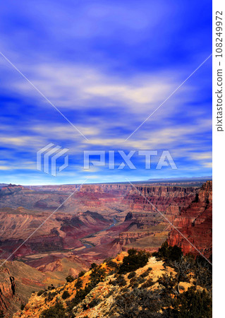Cloudy Day At The Grand Canyon Arizona 108249972