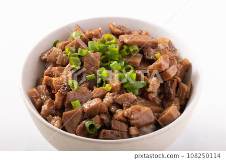 Chopped chashu rice bowl 108250114