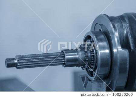 The spline shaft of transmission  gear  parts of motorcycle engine parts. 108250200