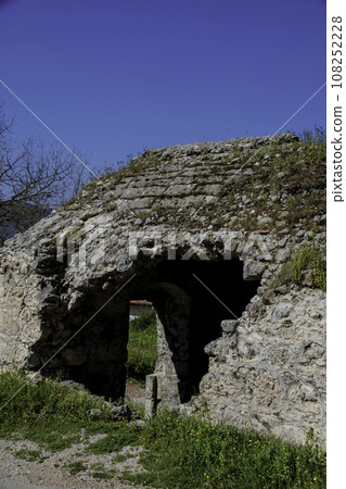 Ghost town near Fethiye town Ghost town near Fethiye town 108252228