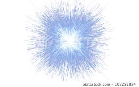 3D abstract digital technology blue light particles wave 3D abstract digital technology blue light particles wave 108252854