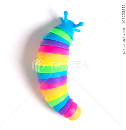 Snail toy isolated over white background Snail toy isolated over white background 108253211