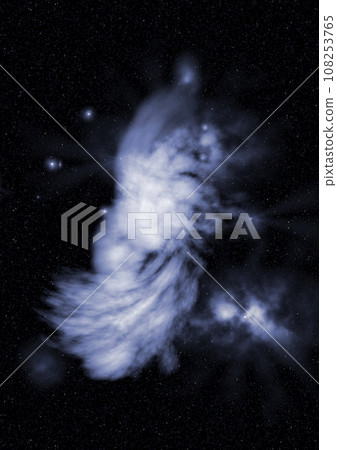 Star field in space and a nebulae 108253765