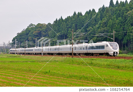 Hokuriku Main Line Daishoji-Ushinotani JR West 683 series T25+T35+R13 formation (Kanazawa) Thunderbird Hokuriku Main Line Daishoji-Ushinotani JR West 683 series T25+T35+R13 formation (Kanazawa) Thunderbird 108254764