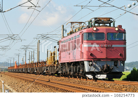 北陸本線蘆原溫泉～丸岡 JR西日本 EF81-45（敦賀）+ 長鐵 Tiki Ronchiki 108254773