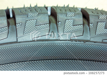 New studless tire slip sign New studless tire slip sign 108257273