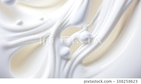 動態牛奶背景“AI生成圖像” 108258623