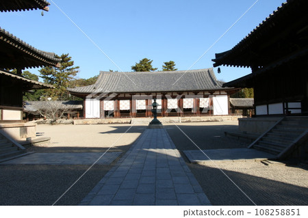 Horyu-ji寺的Nishin-in寺廟 108258851