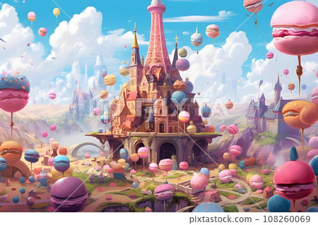 絢麗的童話夢境 108260069