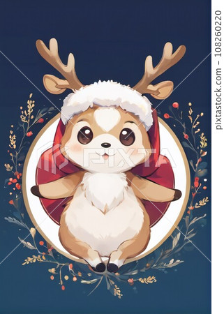 fancy reindeer 108260220