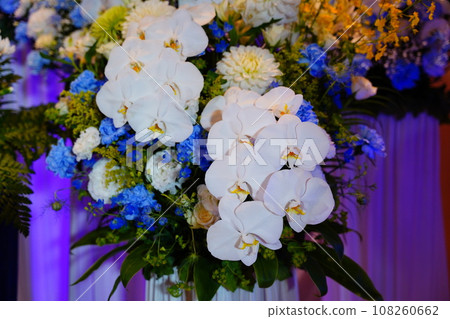 Offering flowers Offering flowers 108260662