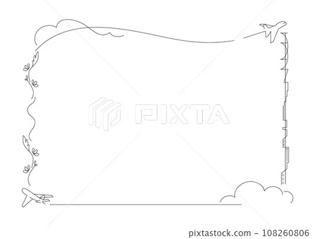 恰到好處的旅行架_向量素材 恰到好處的旅行架_向量素材 108260806
