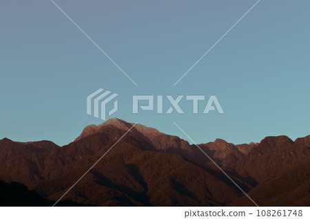 北斗市白州町南阿爾卑斯海駒岳 108261748