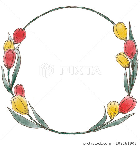 Tulip frame 108261905