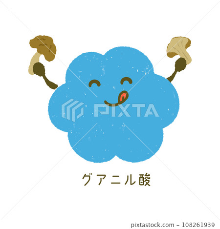 可愛的手繪鳥苷酸字符 108261939