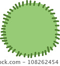 Simple illustration of cute marimo 108262454