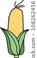 Simple and cute corn illustration 108262456