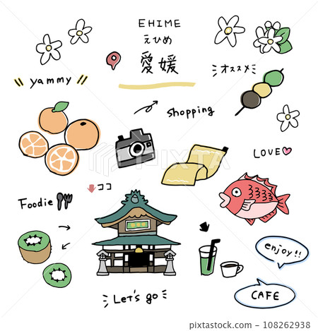 愛媛手繪圖示集 108262938