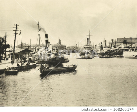 大正時代大阪的阿吉川汽船 大正時代大阪的阿吉川汽船 108263174
