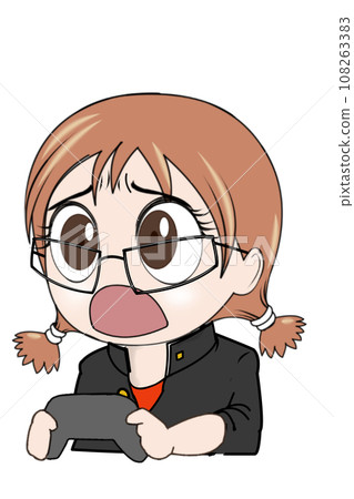 Glasses Bancho Kisarazu Kokura in game jpg version Glasses Bancho Kisarazu Kokura in game jpg version 108263383