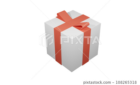 Red ribbon and present Transparent background Transparent Red ribbon and present Transparent background Transparent 108265318