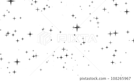 Sparkling black star background material Sparkling black star background material 108265967