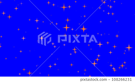 Sparkling orange star background material Sparkling orange star background material 108266231