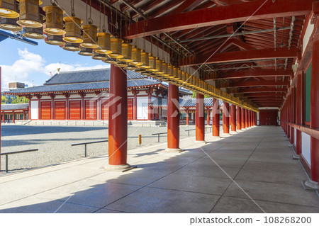 大阪四天王寺中央伽藍迴廊萬十樓 大阪四天王寺中央伽藍迴廊萬十樓 108268200