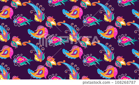 Diwali paisley pattern 3 Diwali paisley pattern 3 108268787