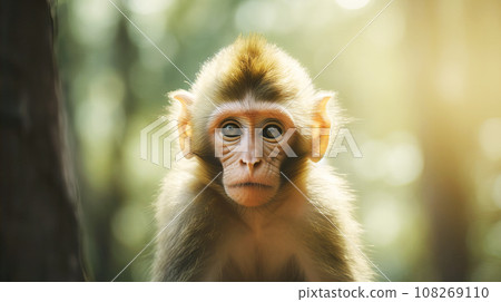 Wild Japanese macaques 108269110