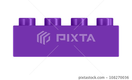 Grape Lego Block Isolated on a White Background. Close Up View of a Plastic Children Game Brick for Constructors, Front View. High Quality 3D Rendering with a Work Path. 8K Ultra HD, 7680x4320 Grape Lego Block Isolated on a White Background. Close Up View of a Plastic Children Game Brick for Constructors, Front View. High Quality 3D Rendering with a Work Path. 8K Ultra HD, 7680x4320 108270036