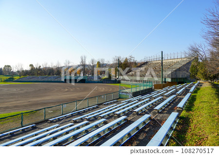 Mikasa Municipal Baseball Stadium (from the third base side) 108270517
