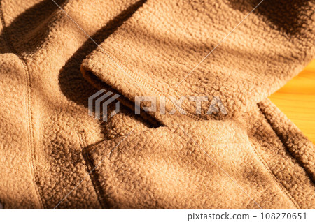 抓絨布料袖口和口袋 抓絨布料袖口和口袋 108270651