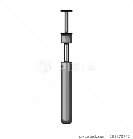 phone selfie stick cartoon vector illustration 108270742