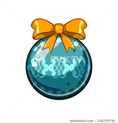 winter christmas ball cartoon vector illustration winter christmas ball cartoon vector illustration 108270798
