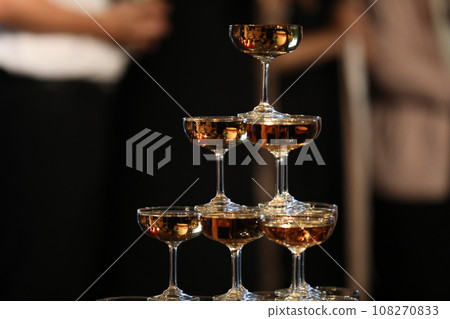 champagne tower champagne tower 108270833