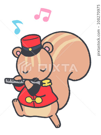 marching squirrel marching squirrel 108270975