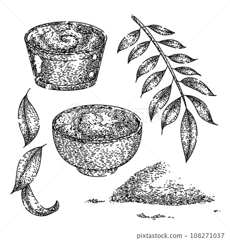 curry set sketch hand drawn vector curry set sketch hand drawn vector 108271037