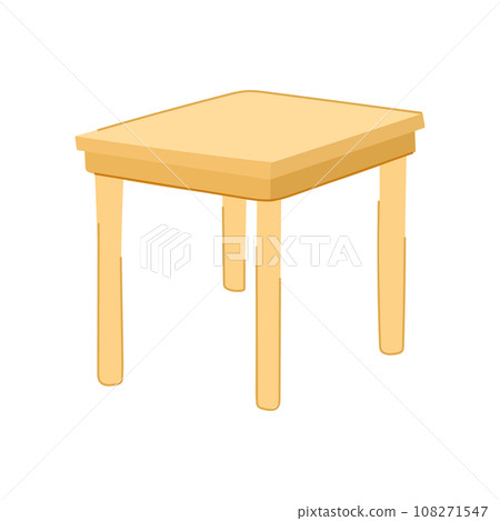 empty wood table cartoon vector illustration 108271547