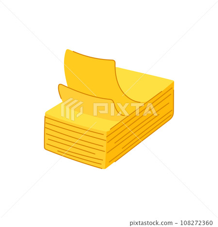 memo note sticker cartoon vector illustration 108272360