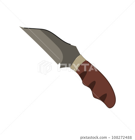 army military knife cartoon vector illustration 108272488