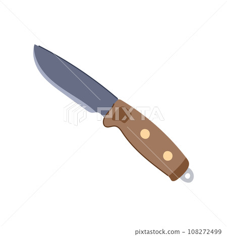 dagger military knife cartoon vector illustration 108272499