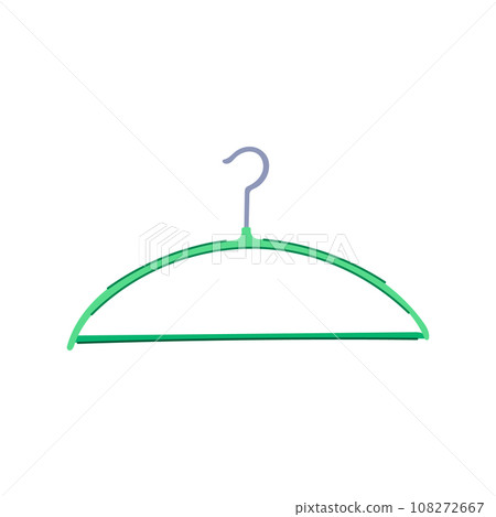 apparel hanger clothes cartoon vector illustration 108272667