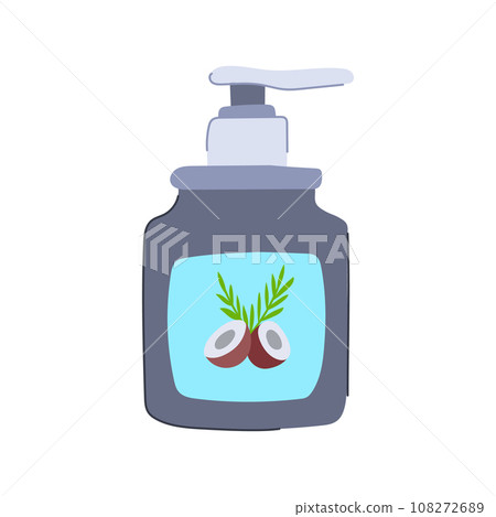 female hand cream cartoon vector illustration 108272689