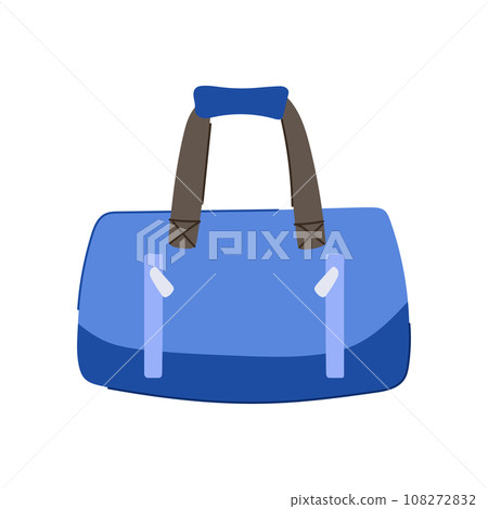 workout fitness bag cartoon vector illustration 108272832