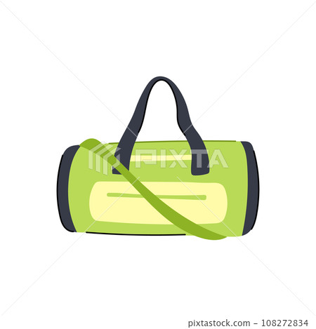 training fitness bag cartoon vector illustration 108272834