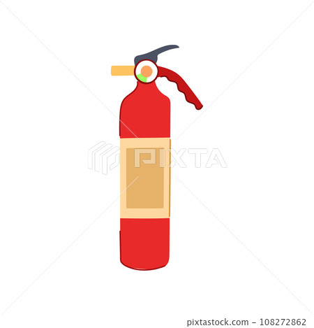 extinguish fire extinguisher cartoon vector illustration extinguish fire extinguisher cartoon vector illustration 108272862
