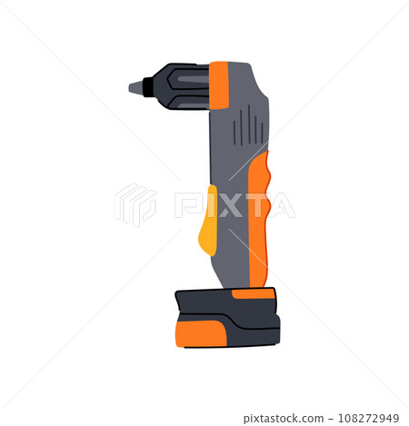 construction drill cartoon vector illustration construction drill cartoon vector illustration 108272949