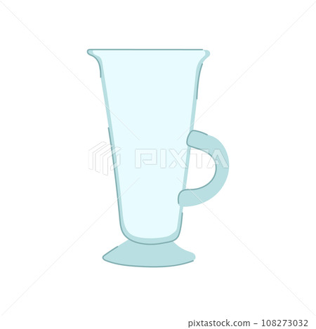 cup coffee glass cartoon vector illustration cup coffee glass cartoon vector illustration 108273032