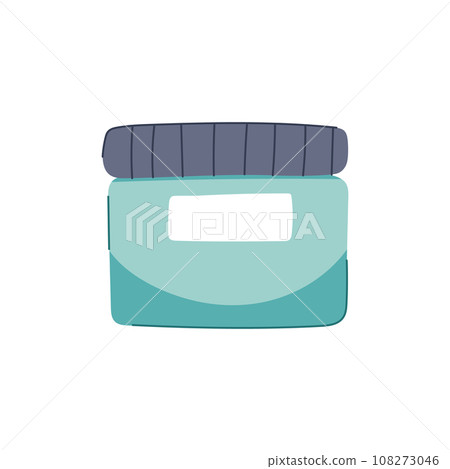 moisturizer cleansing cream cartoon vector illustration 108273046